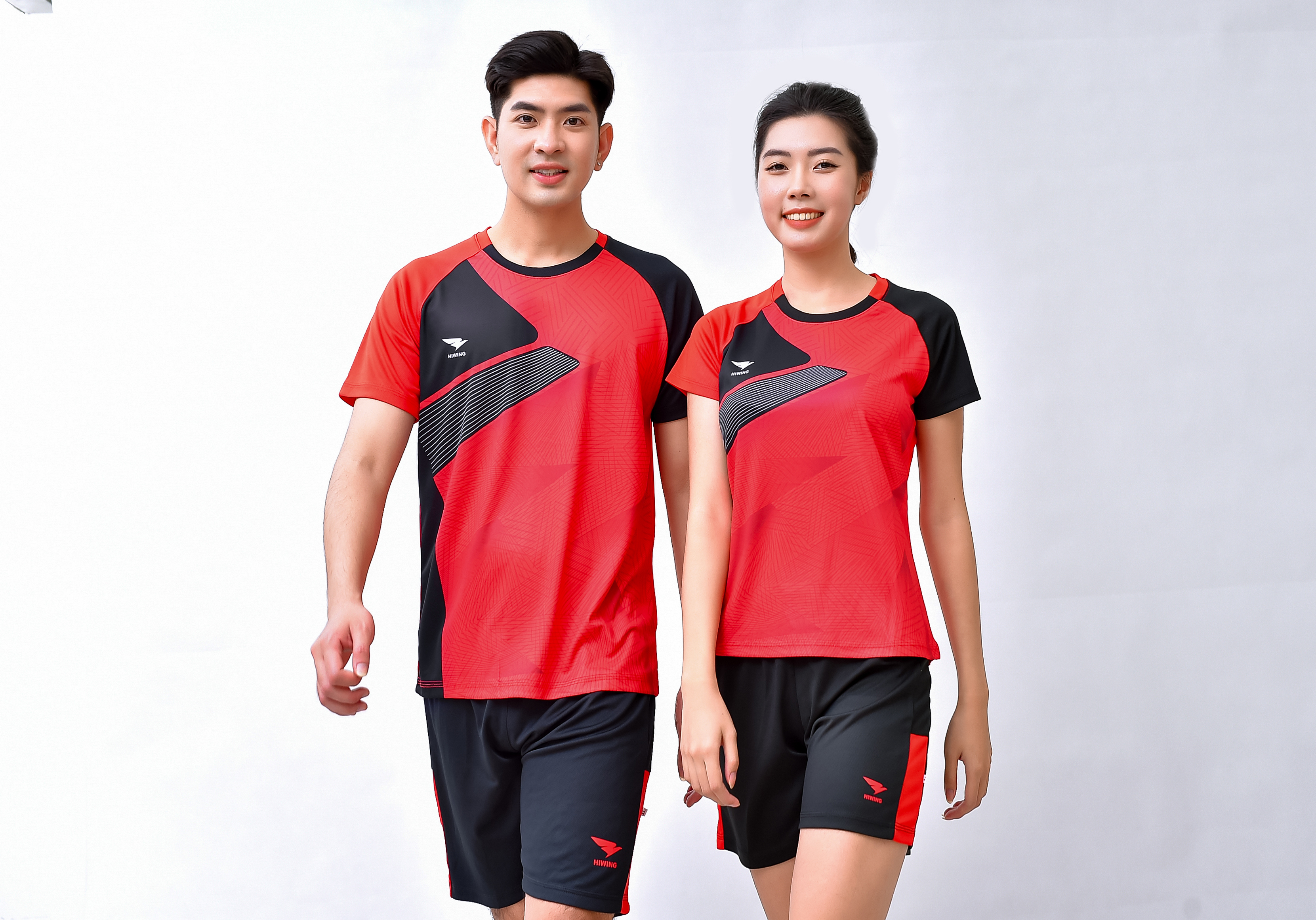 Áo bóng chuyền Nữ Hiwing H12 màu Đỏ